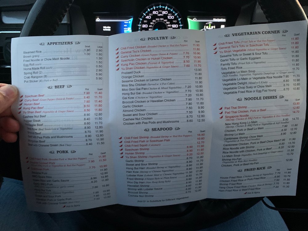 New Hong Kong Restaurant Menu - Image 4