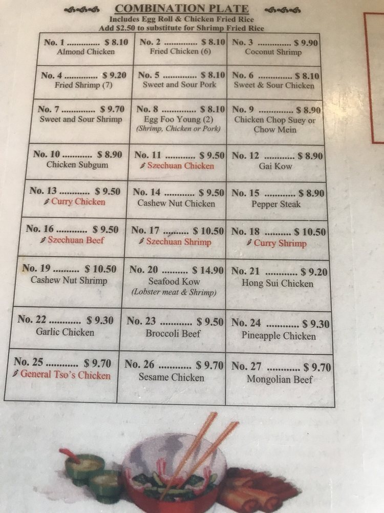 New Hong Kong Restaurant Menu - Image 6